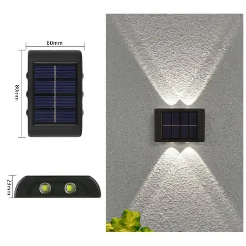 (Store Closing Sale) Waterproof Solar Powered Outdoor Patio Wall Decor Light