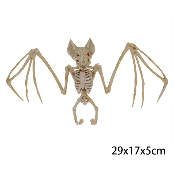 Halloween Horror Bats Skeleton Mouse Scorpion Lizard Bonez Skeleton Model Festival Decor Party Creepy Halloween Party Decoration