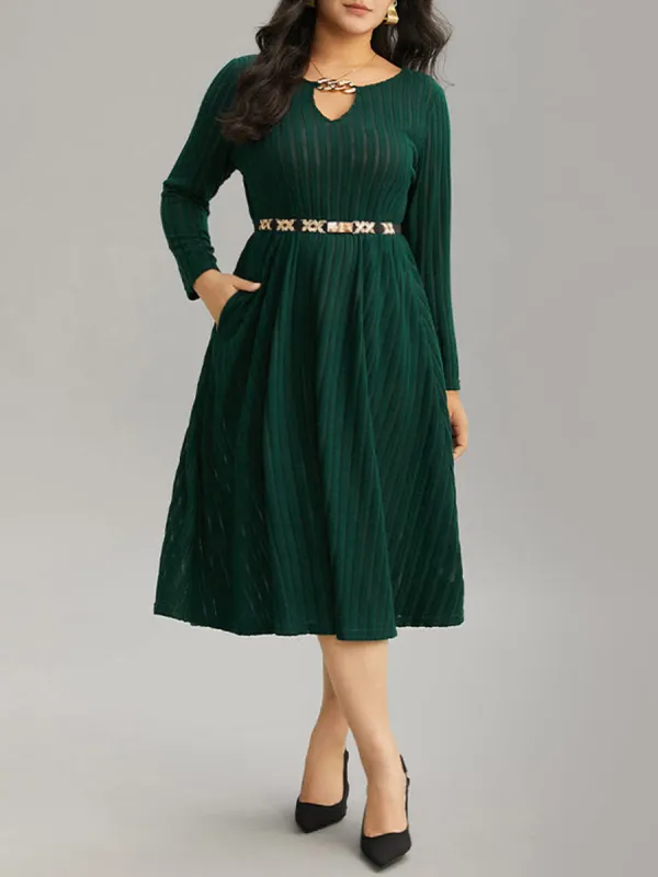 Elegant premium knit dress