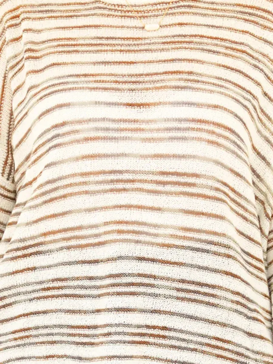 Striped Loose Sweater