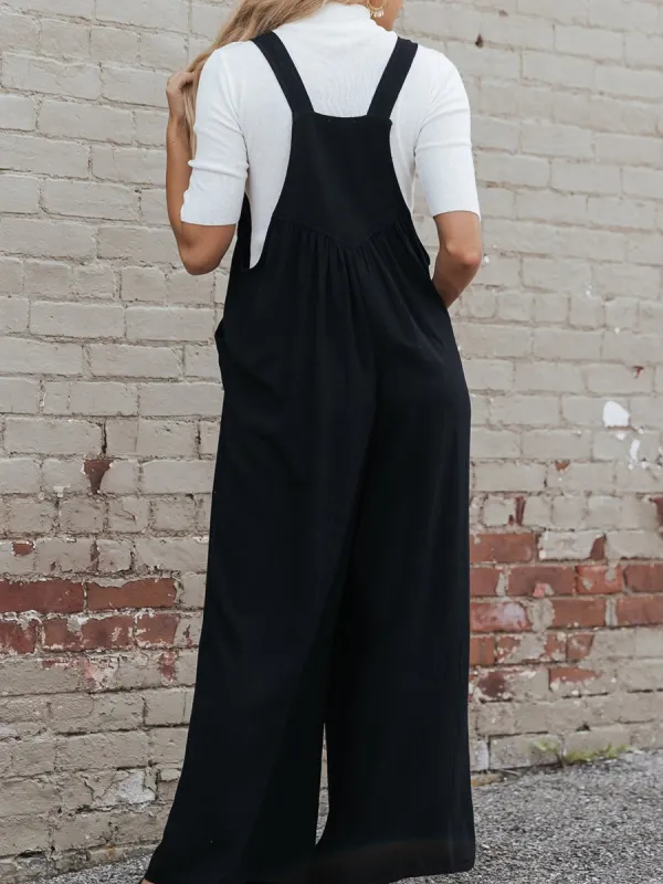 Black overalls and pants
