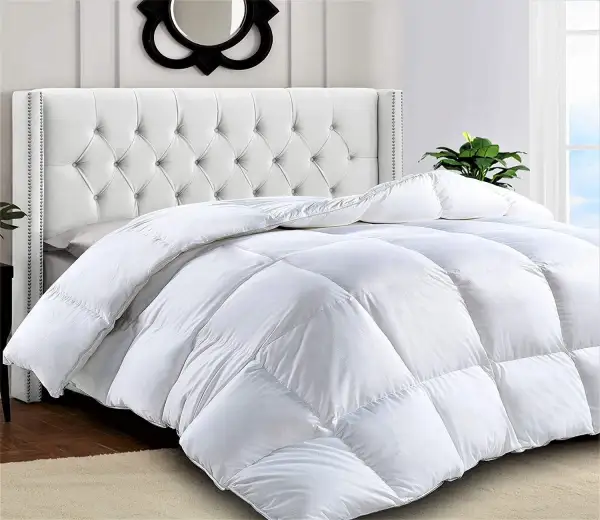 (Store Closing Sale) Premium Quality Heavy Quilted Comforter - Duvet Insert - Stand Alone Comforter - with Corner Tabs -Hypoallergenic -Plush Microfiber Fill