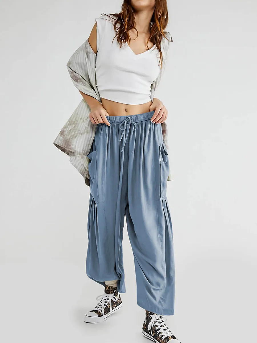 Women's Casual Rope Trousers