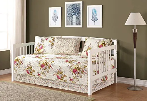 (Store Closing Sale) Day Bed Cover Modern Reversible 5 PC