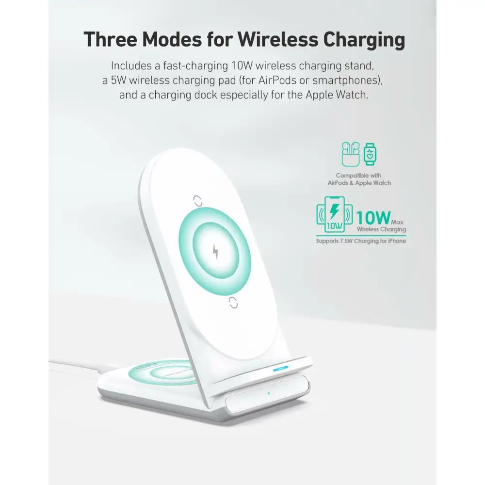 AUKEY Aircore 2 in 1 Wireless Charging Stand