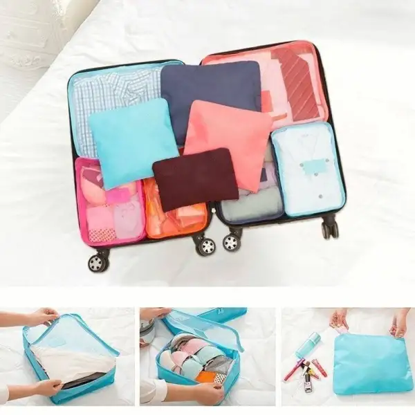 🎉LAST DAY HOT SALE 70% OFF - ✈6 pieces portable luggage packing cubes🧳