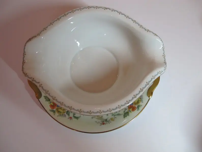 Meito China, set of serving dishes, occupied Japan, between 1945 and 1952