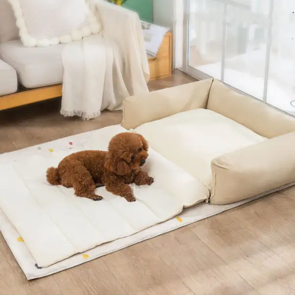 2 in 1 Warm Cozy Covered Cat & Dog Bed
