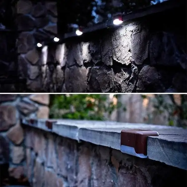 (Store Closing Sale) LED Solar Lamp Path Staircase Outdoor Waterproof Wall Light