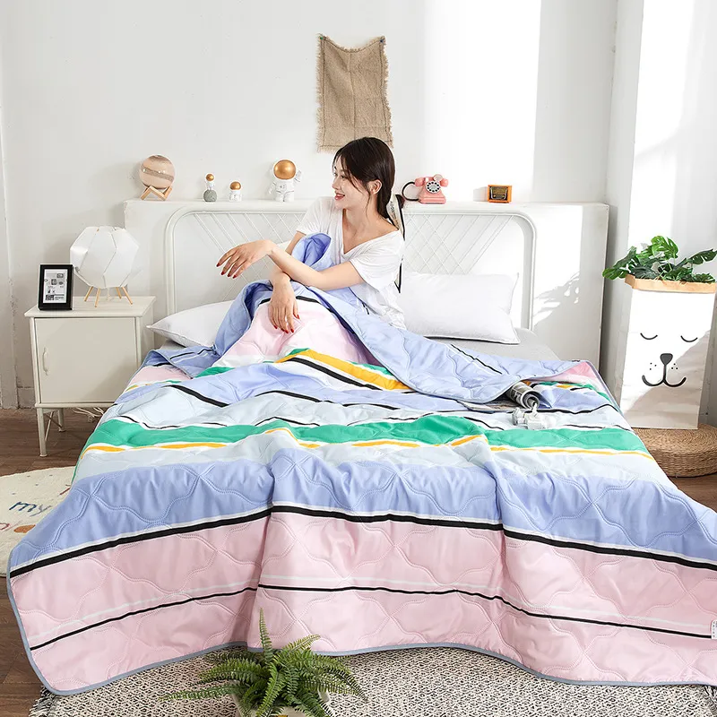 (Store Closing Sale) Summer Washable Cotton Super Soft Blanket Queen King Size