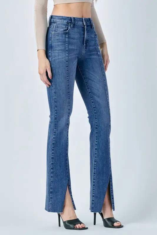 Front Split Happi Jeans
