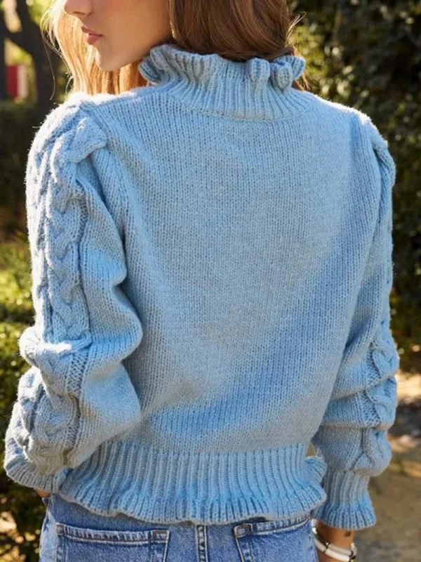 Women's Casual Knitted Sweater Top