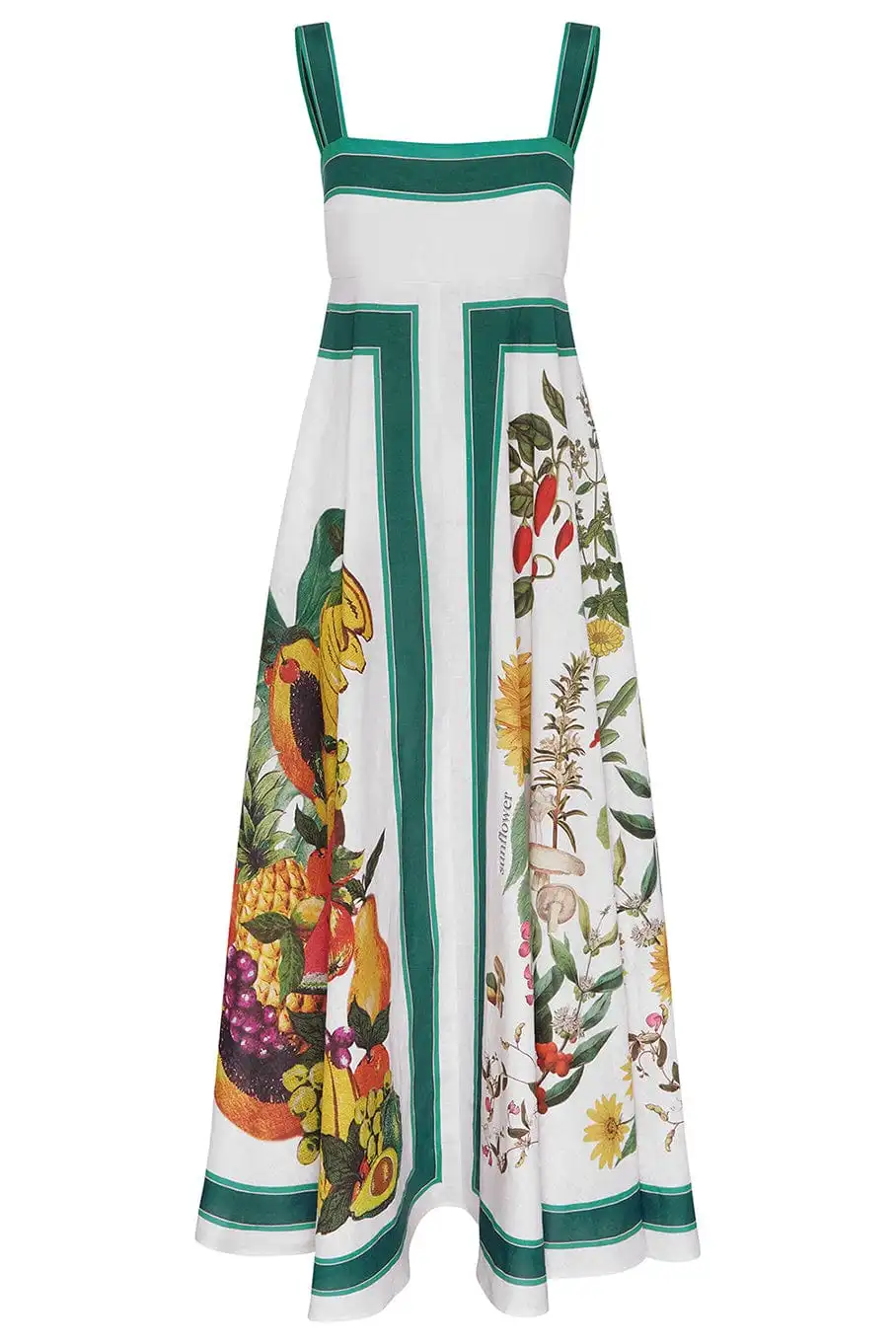 Chic Positioning Painting Printed Slip Dress