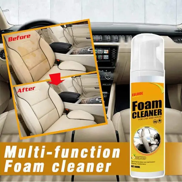 (🔥New Year Sale- SAVE 49% OFF) Multifunctional Car Magic Foam Cleaner (BUY 3 GET 2 FREE NOW!)
