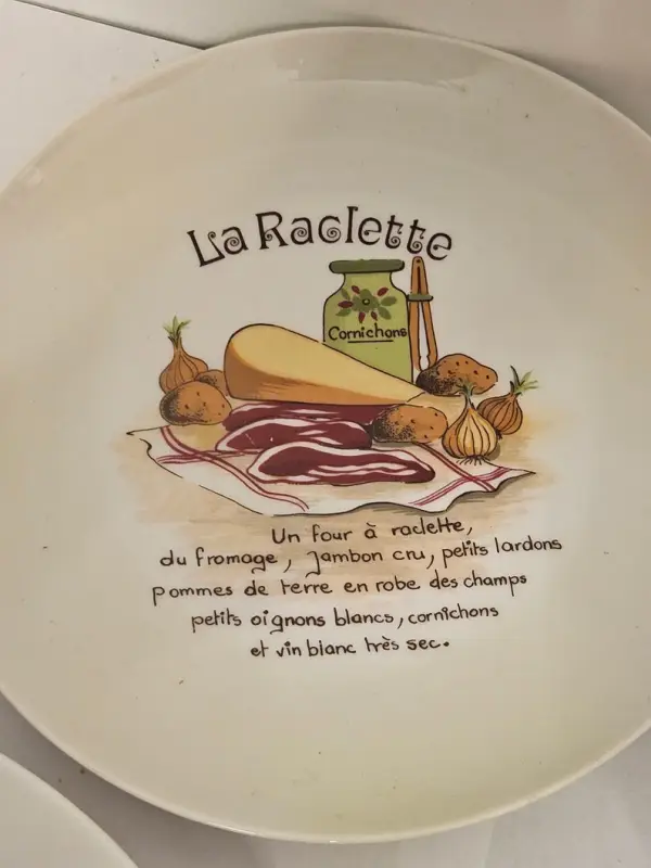 Raclette plates